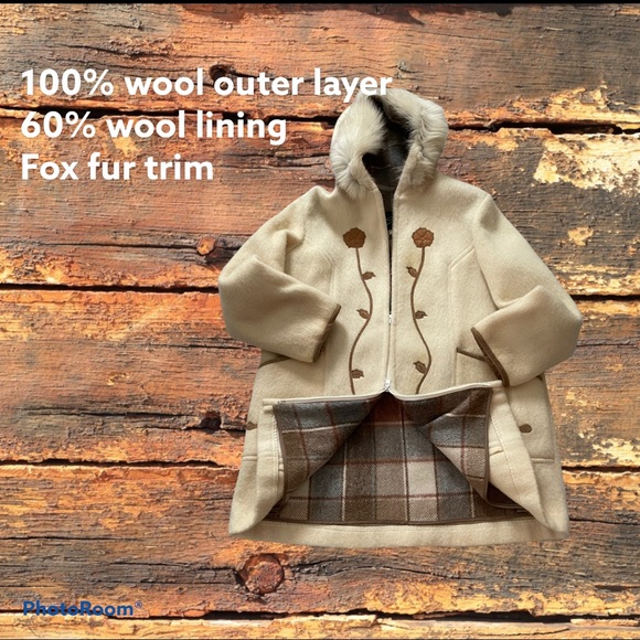 ❄️❄️❄️ Super Rare Vintage Wool Parka ❄️❄️❄️ - Picture 3 of 16